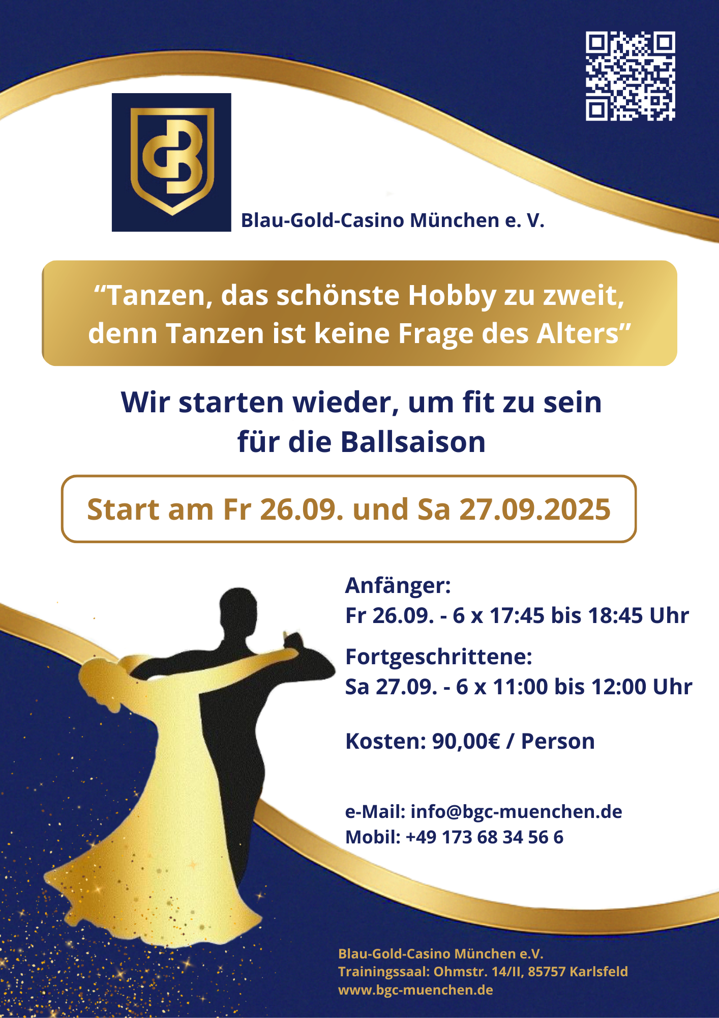 Lust auf Tanzen? Unsere neuen Termine